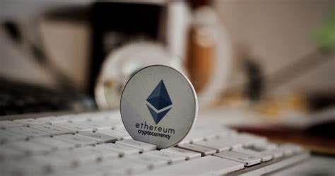 High-performance Bitcoin mining rig powering through computations