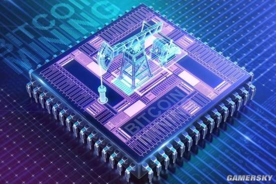 Close-up of the components inside a modern, efficient mining rig.